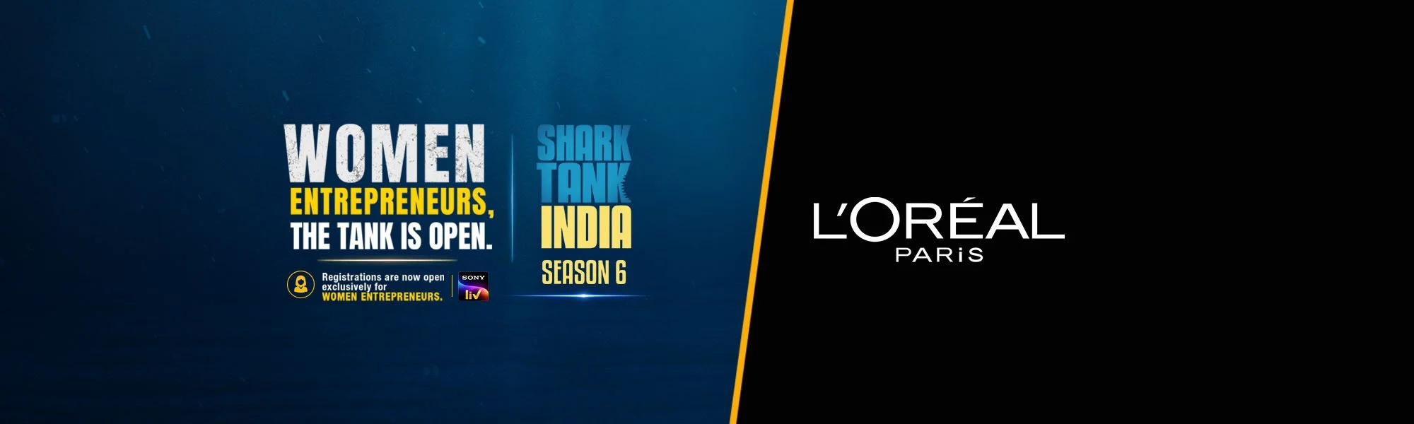l’oréal paris has partnered with sony liv’s shark tank india
